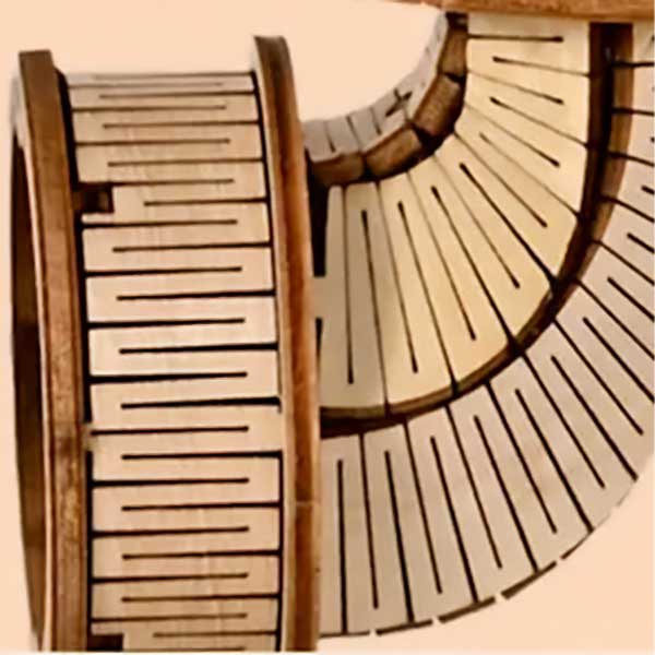Retro telephone 3D Wooden Puzzle_Description_5