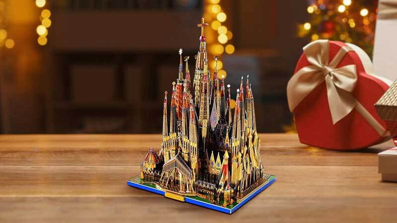 Sagrada Familia Cathedral 3D Metal Puzzle_Description_2