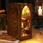 Sam's Library Book Nook Miniature Dollhouse_5