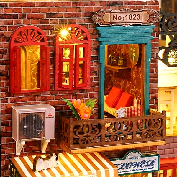 Scarborough Hotel DIY Miniature Dollhouse_Description_3