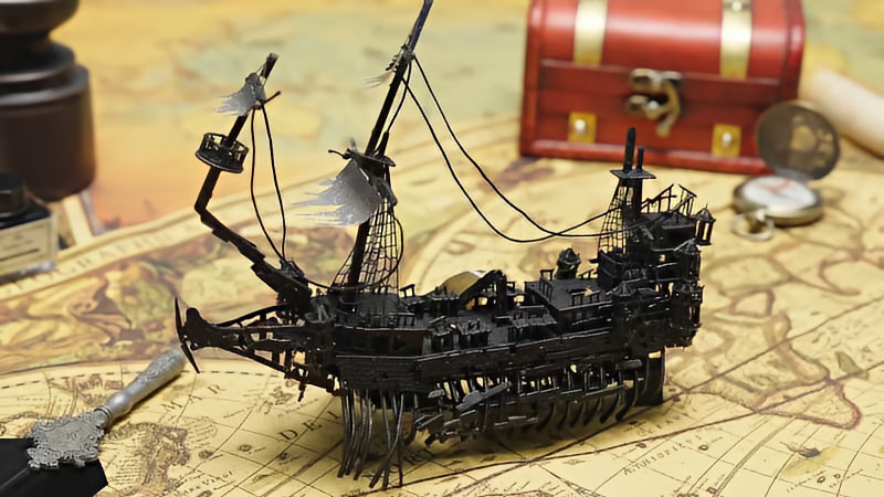 Silent Mary 3D Metal Puzzle_Description_2
