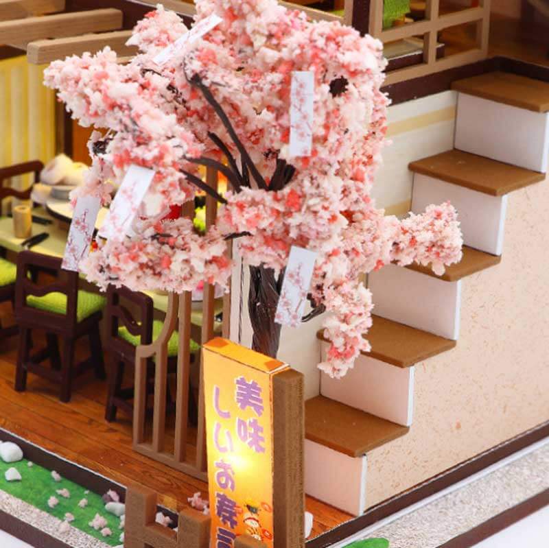 Sushi Bar DIY Miniature Dollhouse_Description_2