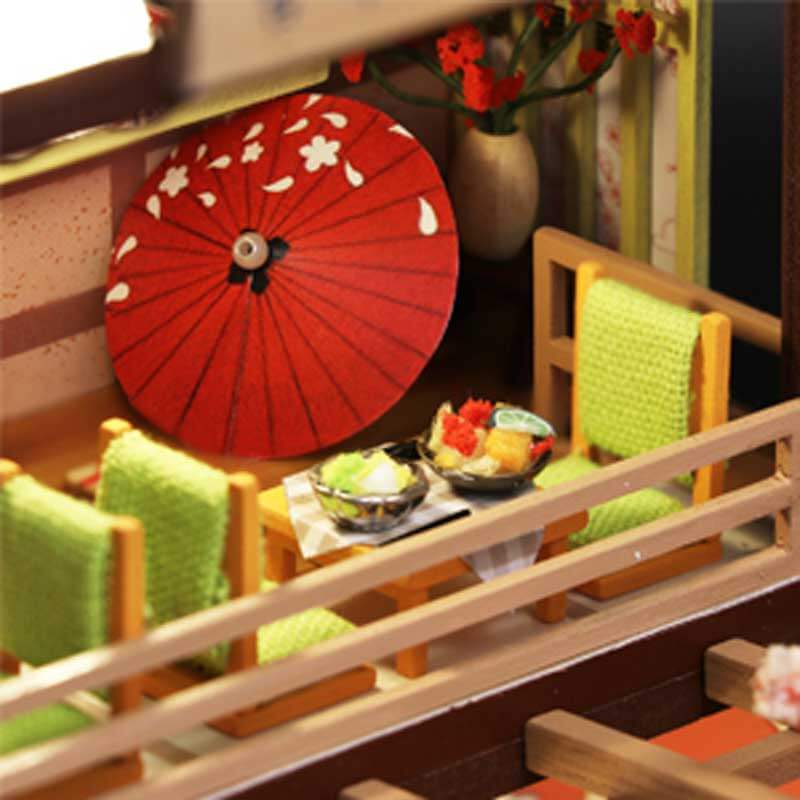 Sushi Bar DIY Miniature Dollhouse_Description_5