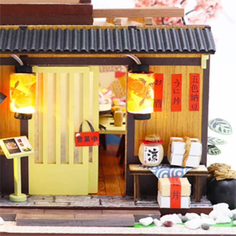 Sushi Bar DIY Miniature Dollhouse_Description_7