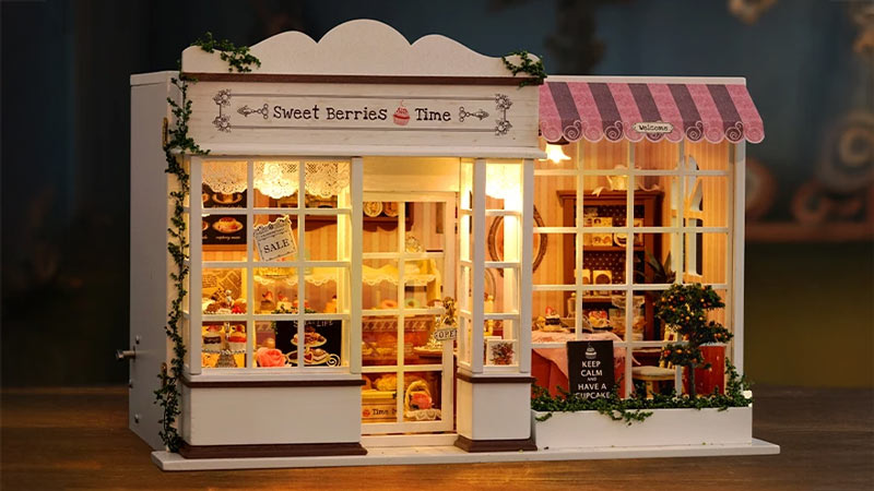 Sweet Berries Time DIY Miniature Dollhouse_Description_1