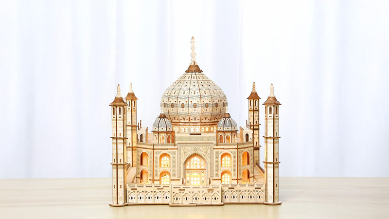 Taj Mahal Model 3D Wooden Puzzle_Description_1