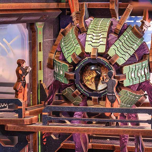 The Eye Of Old God Book Nook Miniature Dollhouse_Description_3