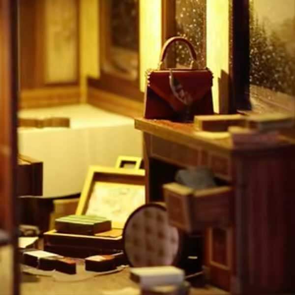 Train Mystery Book Nook Miniature Dollhouse_Description_8