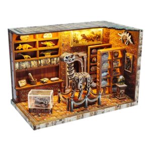 Dinosaur Research Institute DIY Miniature Dollhouse_1