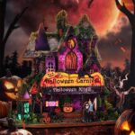 Halloween Night House DIY Miniature Dollhouse_3