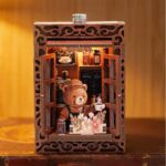 Refrigerator Sticker Series DIY Miniature Dollhouse_Bear_Cafe_2