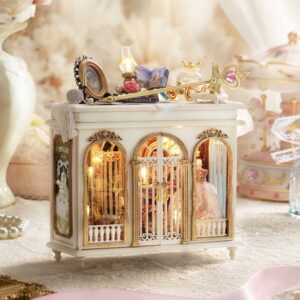 Moonlit Dreamy Mirror DIY Miniature Dollhouse_2