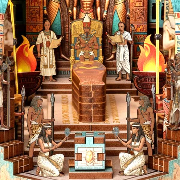 Hall Of Eternity Book Nook Miniature Dollhouse_Description_3