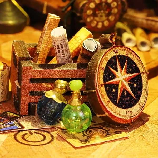 Star Gazer's Sanctum 3D Wooden Puzzle_Description_8