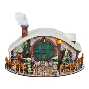 Magic Ring Snow House DIY Miniature Dollhouse_1