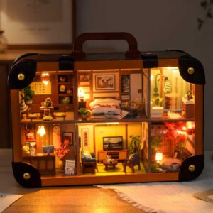 Sakura Onsen Inn Suitcase DIY Miniature Dollhouse_2