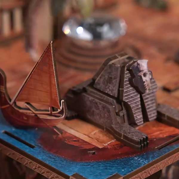 Desert Secret Journey Book Nook Miniature Dollhouse_Description_6