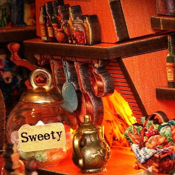 Sunset Nest DIY Miniature Dollhouse_Description_5