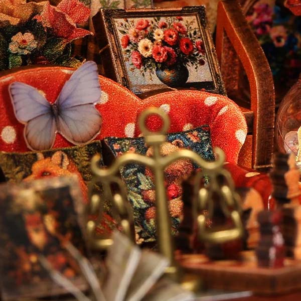 Sunset Nest DIY Miniature Dollhouse_Description_6