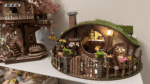 Customer_Magic Ring House DIY Miniature Dollhouse With LightsMagic Ring House DIY Miniature Dollhouse With Lights 4